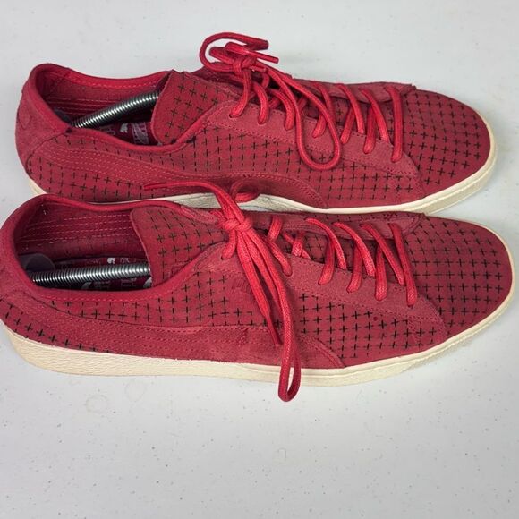 Puma Mens shoes courtside perf suede size 13 - Picture 1 of 7